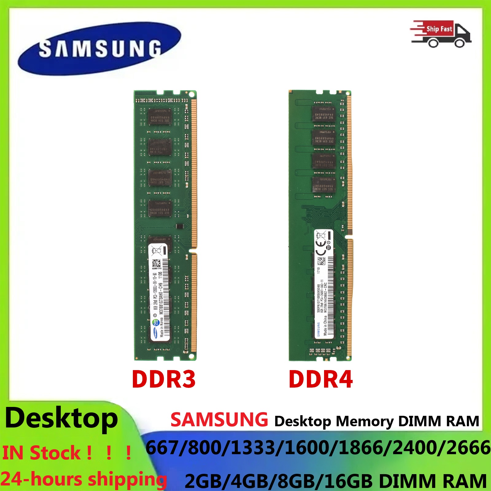 SAMSUNG Desktop RAM DIMM Memor - Ddr4 3200Mhz ulasan dan harga