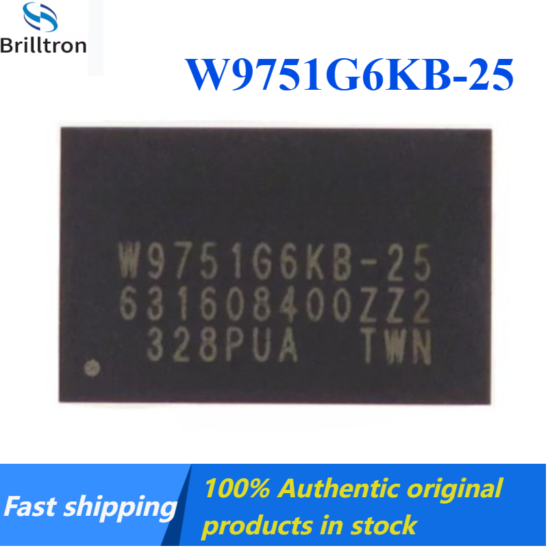 5-20PCS 100%Original W9751G6KB - Ddr2 Ram ulasan dan harga