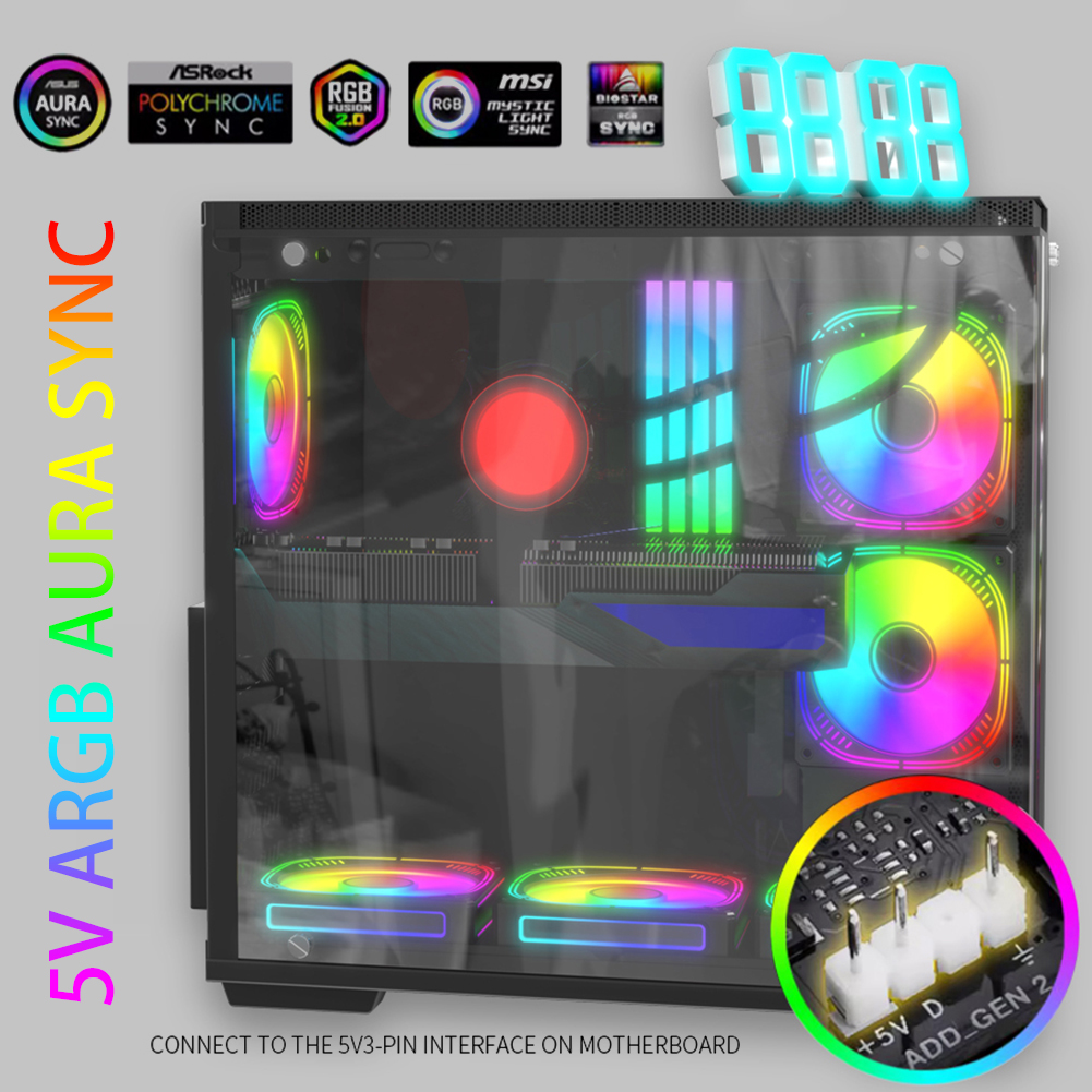ARGB DDR Memory RAM Cooler wit - Ddr2 Ram ulasan dan harga